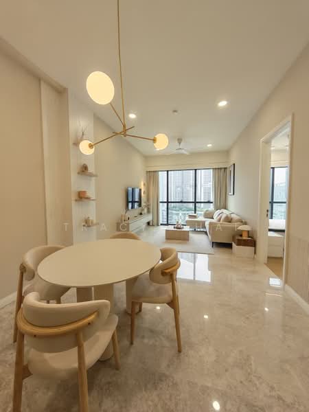 Service Residence for Rent at TRX Residences - Tracy Chai - Living Room - PropertyGuru.com.my