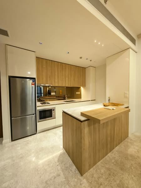 Service Residence for Rent at TRX Residences - Tracy Chai - Kitchen - PropertyGuru.com.my
