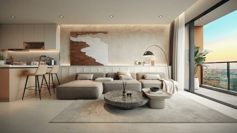 Servis Apartment untuk Dijual di Parkside Residences @ Setia Federal Hill - Leon Lee - Living Room - PropertyGuru.com.my
