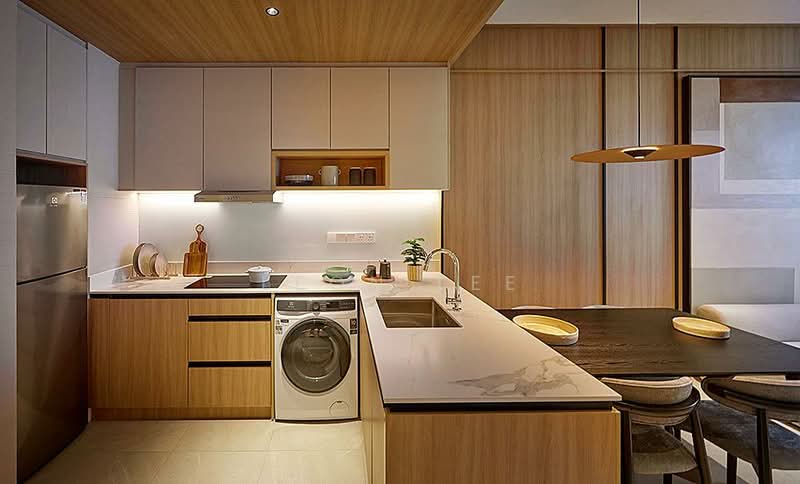 Servis Apartment untuk Dijual di Parkside Residences @ Setia Federal Hill - Leon Lee - Kitchen - PropertyGuru.com.my