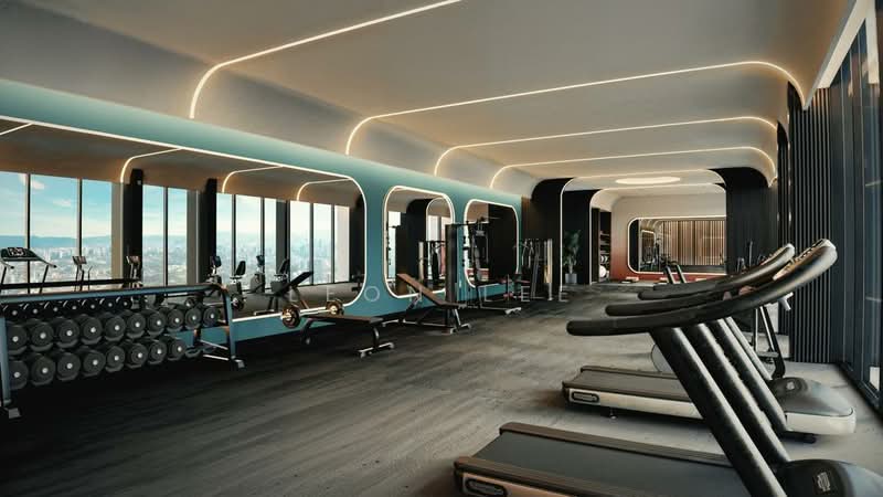 Servis Apartment untuk Dijual di Parkside Residences @ Setia Federal Hill - Leon Lee - Gym - PropertyGuru.com.my