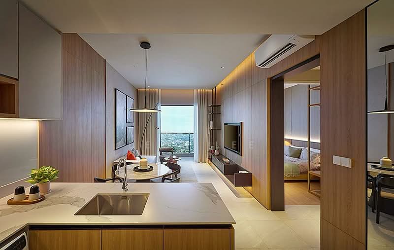 Servis Apartment untuk Dijual di Parkside Residences @ Setia Federal Hill - Leon Lee - Living Room - PropertyGuru.com.my