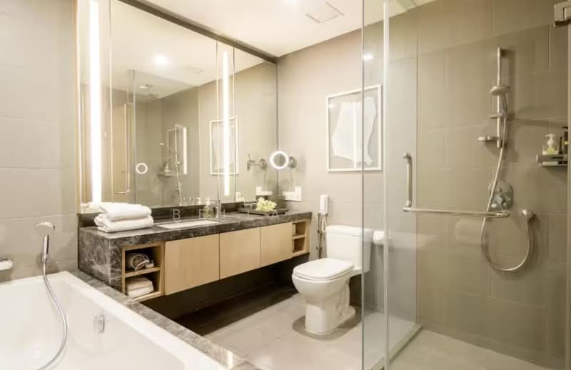 Servis Apartment untuk Dijual di Majestic Gen Sphere - Bella Tan - Bathroom - PropertyGuru.com.my