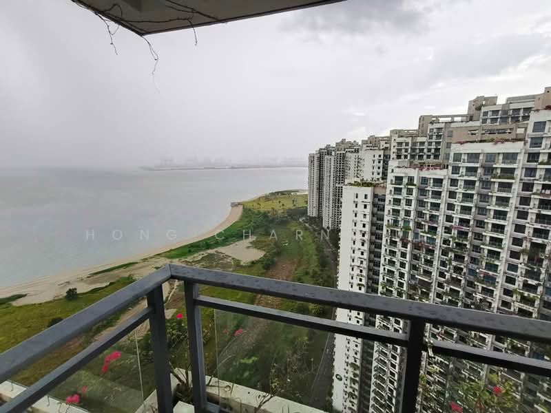 Condominium for Rent at Ataraxia Park @ Forest City - Hong Charng Lee - Balcony - PropertyGuru.com.my