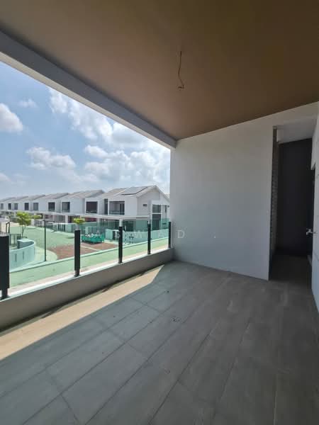 Rumah Berkembar untuk Dijual di Bandar Tasek Mutiara (Simpang Ampat) - Aswad . - Balcony - PropertyGuru.com.my