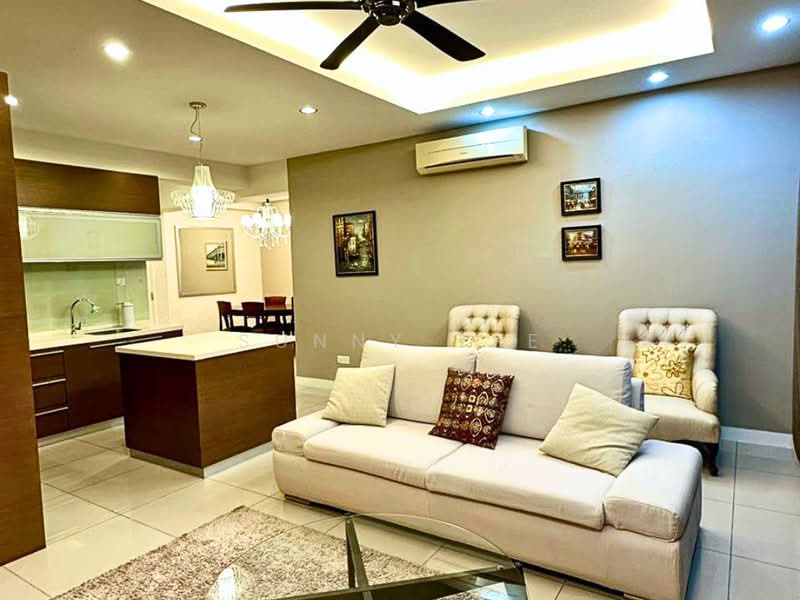 Servis Apartment untuk Disewa di Birch Regency @ Penang Times Square - Sunny Tse - Living Room - PropertyGuru.com.my
