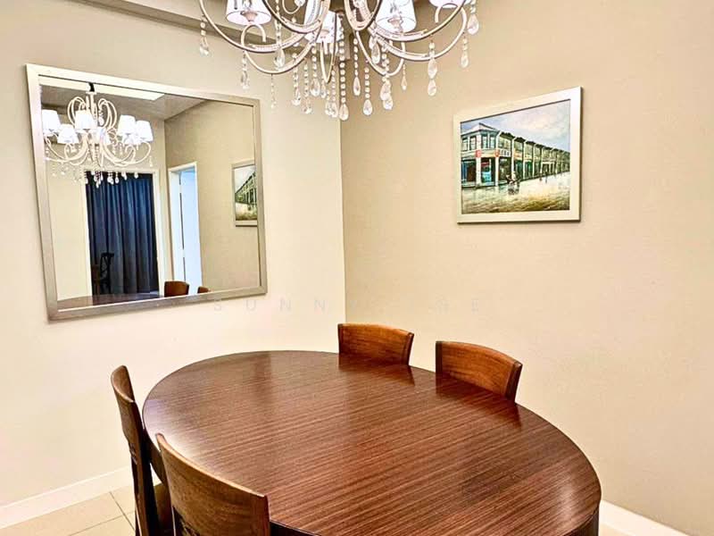 Servis Apartment untuk Disewa di Birch Regency @ Penang Times Square - Sunny Tse - Dining Room - PropertyGuru.com.my