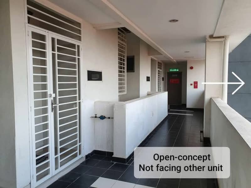 Servis Apartment untuk Disewa di Vega Residensi 1 - Eiffel Lai - Corridor - PropertyGuru.com.my