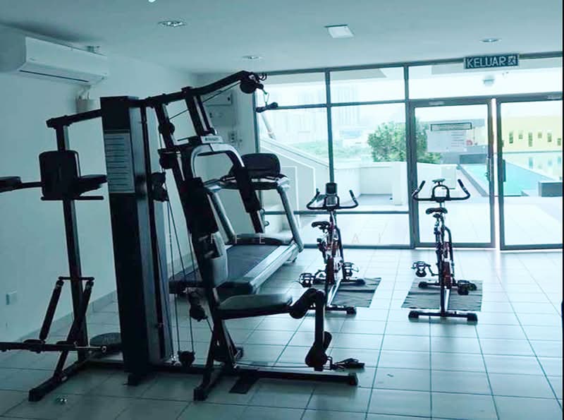 Servis Apartment untuk Disewa di Vega Residensi 1 - Eiffel Lai - Gym - PropertyGuru.com.my