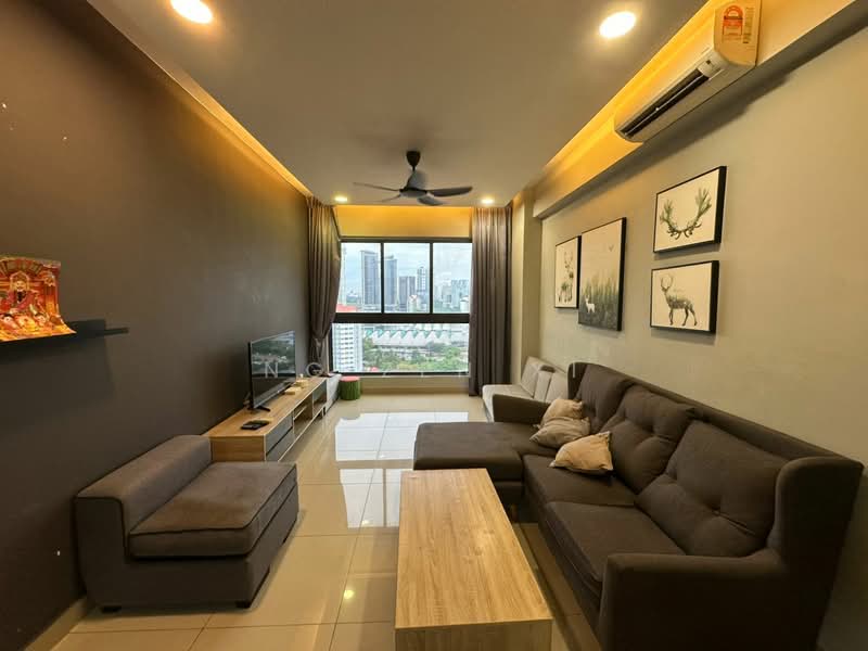 Service Residence for Rent at V@SUMMERPLACE - NG ZEN XI - Living Room - PropertyGuru.com.my