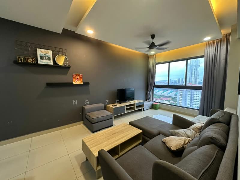 Service Residence for Rent at V@SUMMERPLACE - NG ZEN XI - Living Room - PropertyGuru.com.my