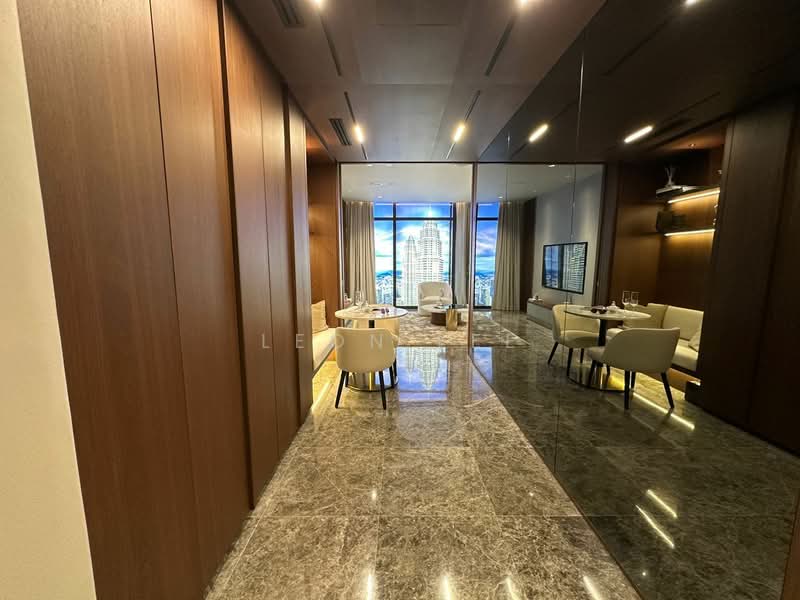 Servis Apartment untuk Dijual di CloutHaus Residences - Leon Lee - Living Room - PropertyGuru.com.my