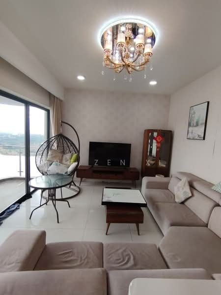 Kondominium untuk Disewa di Lovell @ Country Garden Danga Bay - NG ZEN XI - Living Room - PropertyGuru.com.my