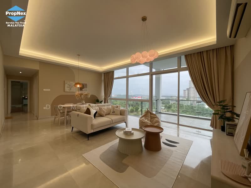Condominium for Rent at Paradiso Nuova (Merak Kayangan) - DOMINIQUE CHIU - Living Room - PropertyGuru.com.my