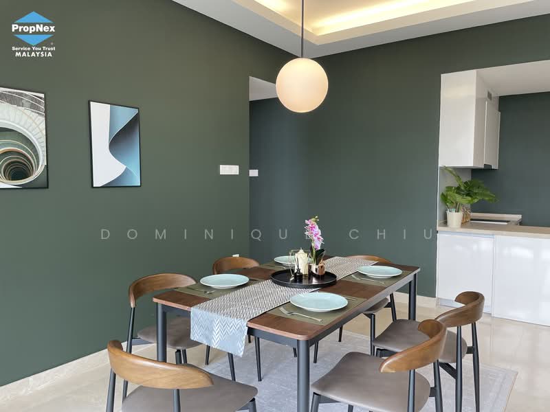 Condominium for Rent at Paradiso Nuova (Merak Kayangan) - DOMINIQUE CHIU - Dining Room - PropertyGuru.com.my