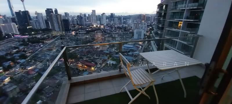 Servis Apartment untuk Disewa di Setia SKY Residences - Shiva Kharvaran - Balcony - PropertyGuru.com.my
