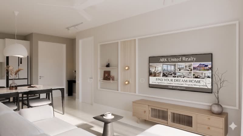 Servis Apartment untuk Disewa di Edelweiss @ Tropicana Gardens - Joel Low - Living Room - PropertyGuru.com.my