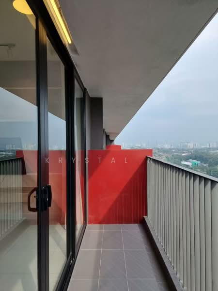 Servis Apartment untuk Disewa di Paisley @ Tropicana Metropark - Krystal Ng - Balcony - PropertyGuru.com.my