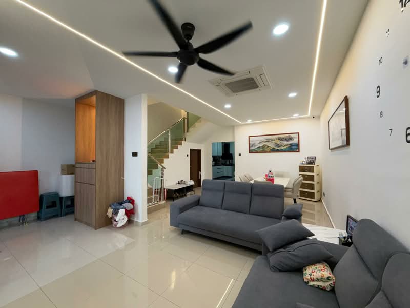 2-storey Terraced House for Sale in Bandar Seri Alam (Masai) - Jason Sim - Living Room - PropertyGuru.com.my