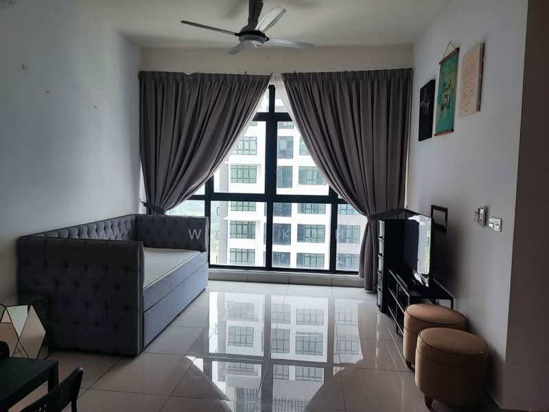 Servis Apartment untuk Disewa di Conezion Residences - Wil Koh - Living Room - PropertyGuru.com.my