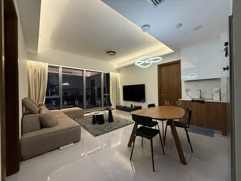 Service Residence for Sale at Core Residence @ TRX - Karen Choong - Living Room - PropertyGuru.com.my