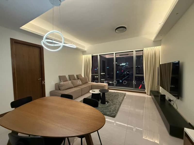 Service Residence for Sale at Core Residence @ TRX - Karen Choong - Living Room - PropertyGuru.com.my