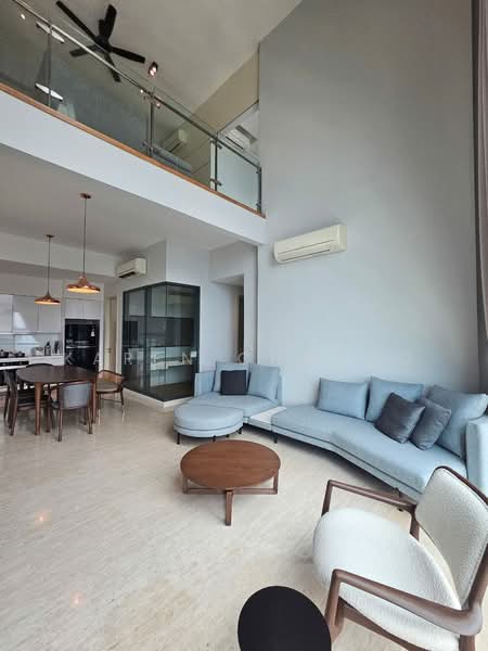 Service Residence for Rent at Vogue Suites One - Karen Choong - Living Room - PropertyGuru.com.my