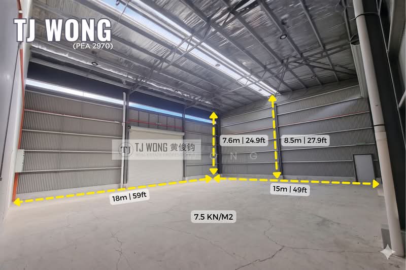 Production: 2,907sf Heigh: 25ft to 28ft