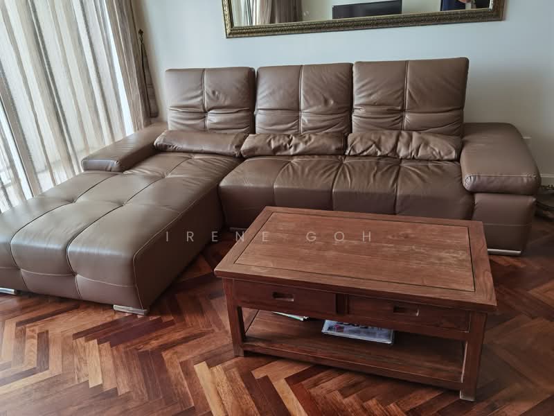 Kondominium untuk Disewa di Quayside Seafront Resort Condominiums - Irene Goh - Living Room - PropertyGuru.com.my