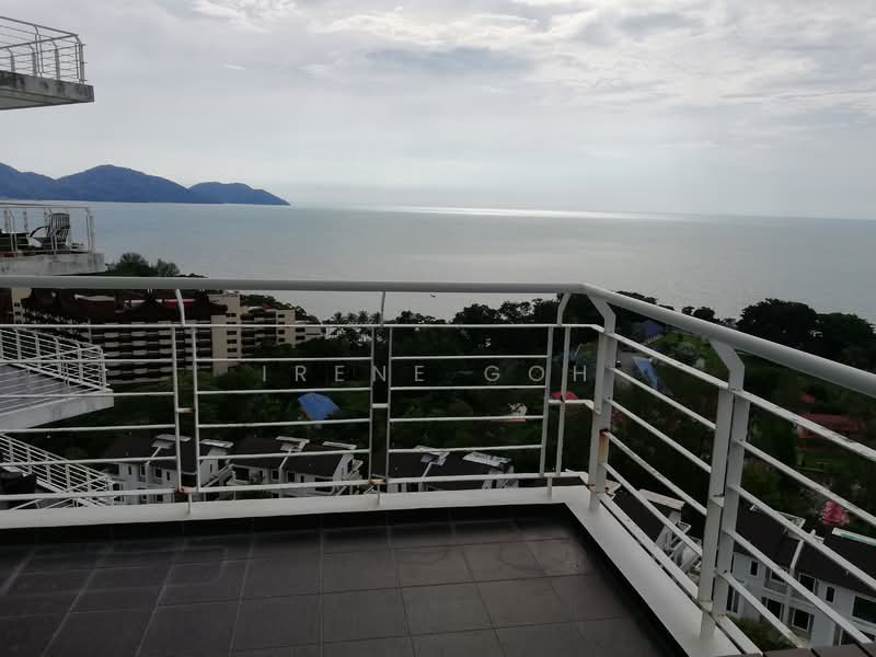 Kondominium untuk Disewa di Bayu Ferringhi Condominiums - Irene Goh - Balcony - PropertyGuru.com.my