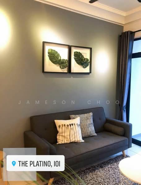 Service Residence for Rent at The Platino Serviced Apartment - Jameson Choo - Living Room - PropertyGuru.com.my