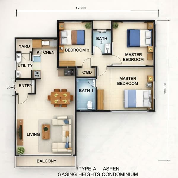 Kondominium untuk Dijual di Cameron Towers - P Utahma Raj - PropertyGuru.com.my