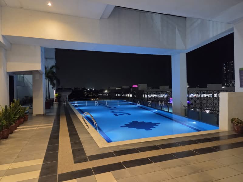 Service Residence for Rent at Menara U2 - Hairul Azmi - Pool - PropertyGuru.com.my