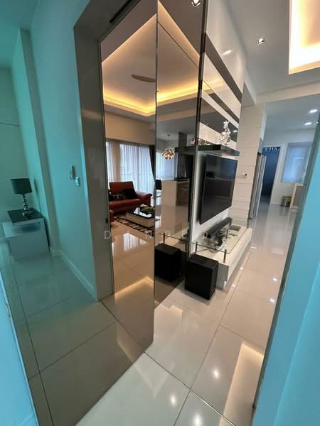Servis Apartment untuk Disewa di myHabitat - Dan Lo - Living Room - PropertyGuru.com.my