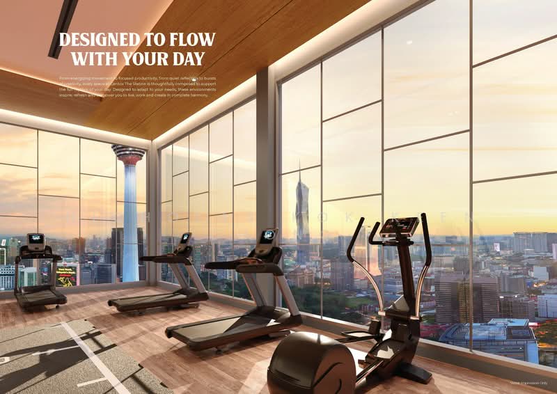 Service Residence for Sale at Centrix The Station KLCC - Nicholas Kok Keen Chong - Gym - PropertyGuru.com.my
