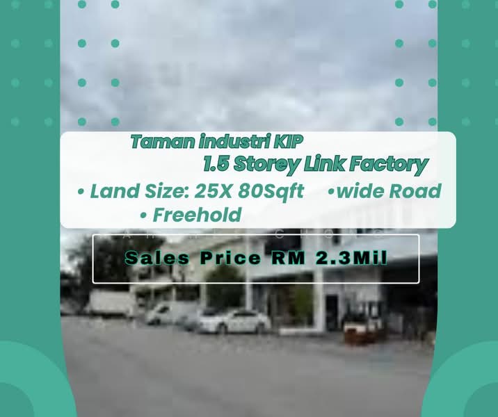 Kilang untuk Dijual di Bandar Sri Damansara (Selangor) - Kah Hee Chong - PropertyGuru.com.my
