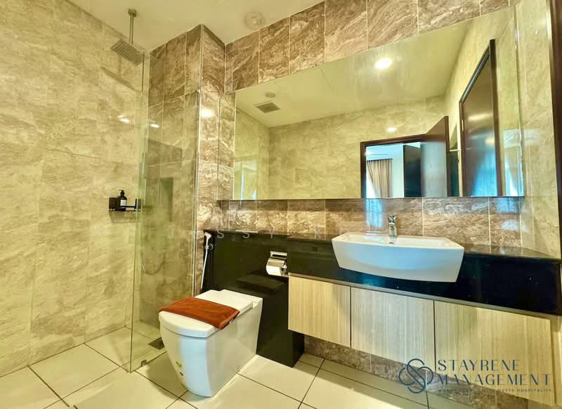 Servis Apartment untuk Disewa di Paragon Suites @ CIQ - Jessy Koh - Bathroom - PropertyGuru.com.my