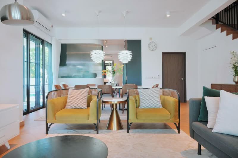 Rumah Teres 2 Tingkat untuk Dijual di Bukit Raja (Selangor) - Muin Mn - Living Room - PropertyGuru.com.my