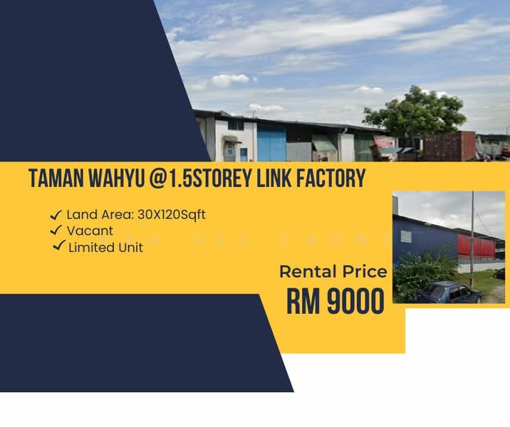 Kilang untuk Disewa di Bandar Sri Damansara (Selangor) - Kah Hee Chong - Exterior - PropertyGuru.com.my