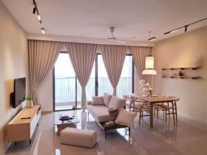 Kondominium untuk Disewa di Park Place - Jessie Kee - Living Room - PropertyGuru.com.my