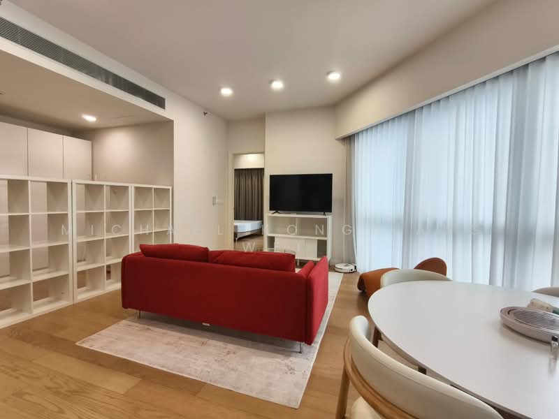 Servis Apartment untuk Disewa di TRX Residences - Michael Kong Kang Wei - Living Room - PropertyGuru.com.my