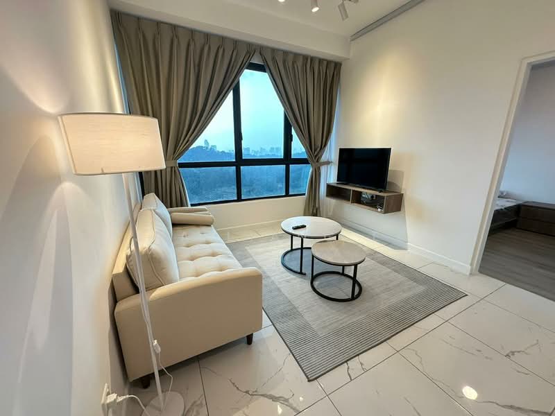 Servis Apartment untuk Disewa di Cubic Botanical - Jia Liang Ee - Living Room - PropertyGuru.com.my