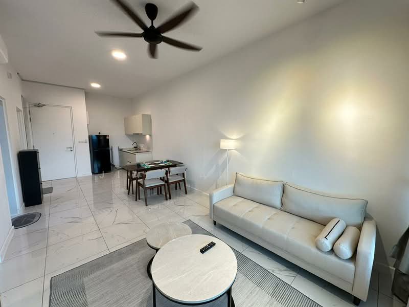Servis Apartment untuk Disewa di Cubic Botanical - Jia Liang Ee - Living Room - PropertyGuru.com.my