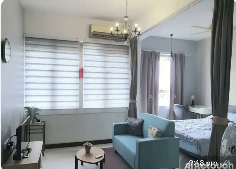 Service Residence for Sale at Ritze Perdana 1 - Sherry Chang - Living Room - PropertyGuru.com.my