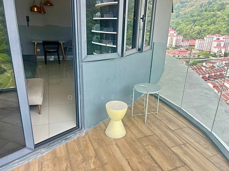 Servis Apartment untuk Disewa di Arte S - Quvee Ooi - Balcony - PropertyGuru.com.my