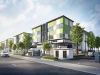 For Sale - BIG Semi-D Factory / Land Kota Puteri. Ijok Bestari Jaya, WCE, LATAR, ECRL, Nouvelle Industrial Park