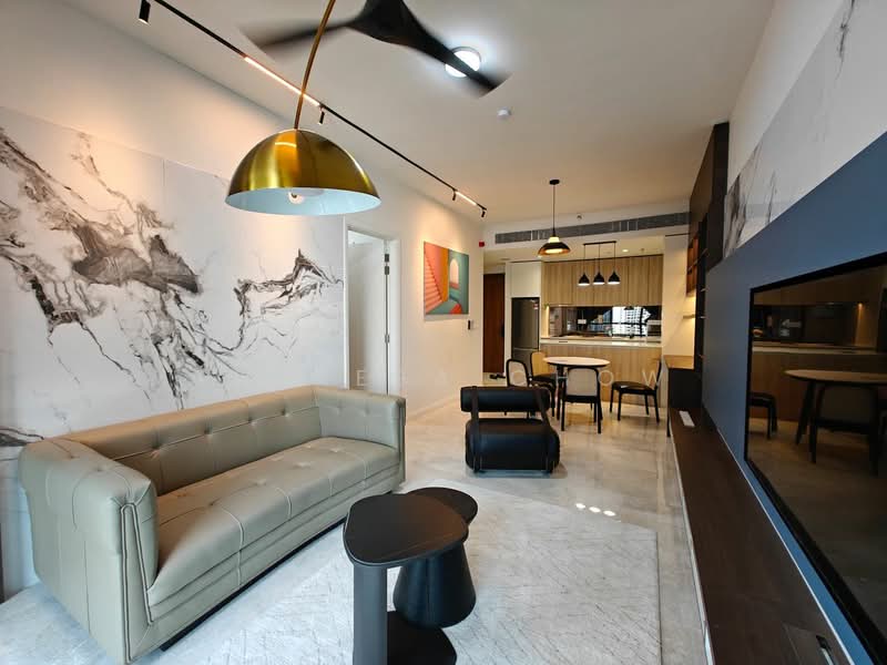 Service Residence for Rent at TRX Residences - Theresa Chow - Living Room - PropertyGuru.com.my