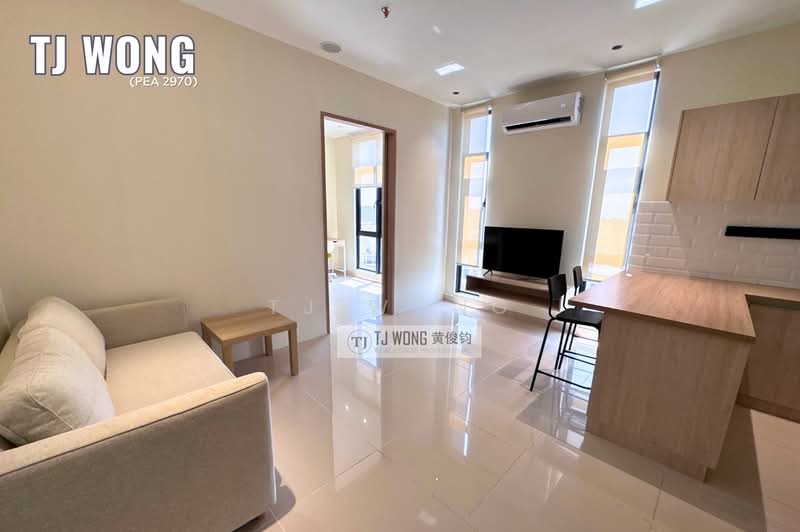 Service Residence for Rent at The Shore - TJ Wong - Living Room - PropertyGuru.com.my
