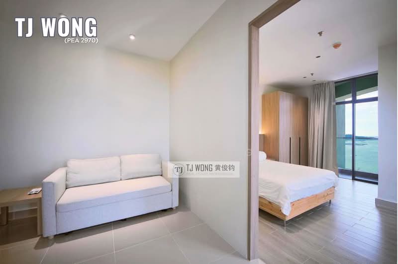 Service Residence for Rent at The Shore - TJ Wong - Living Room - PropertyGuru.com.my