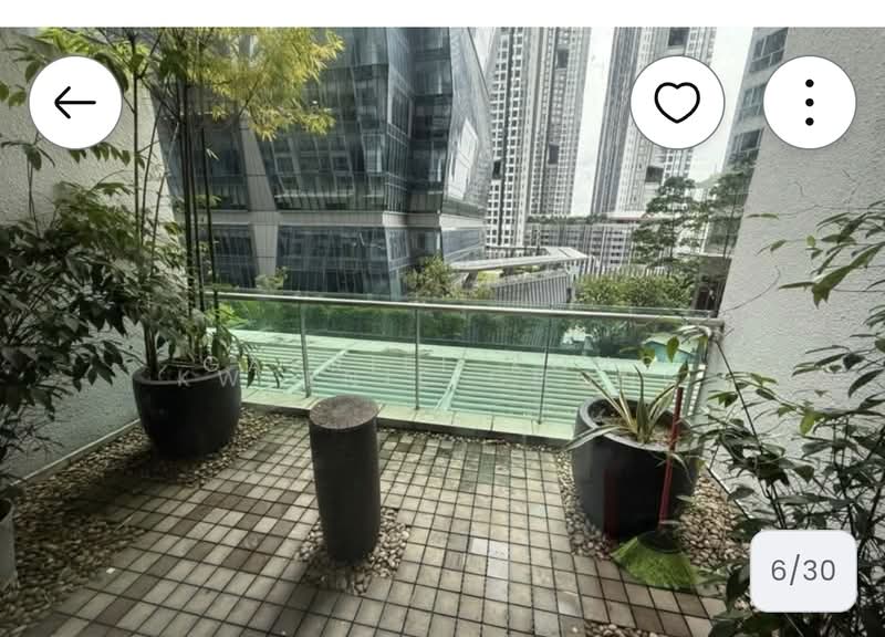 Condominium for Sale at Suasana Sentral Loft - Gabriel Kong - Balcony - PropertyGuru.com.my